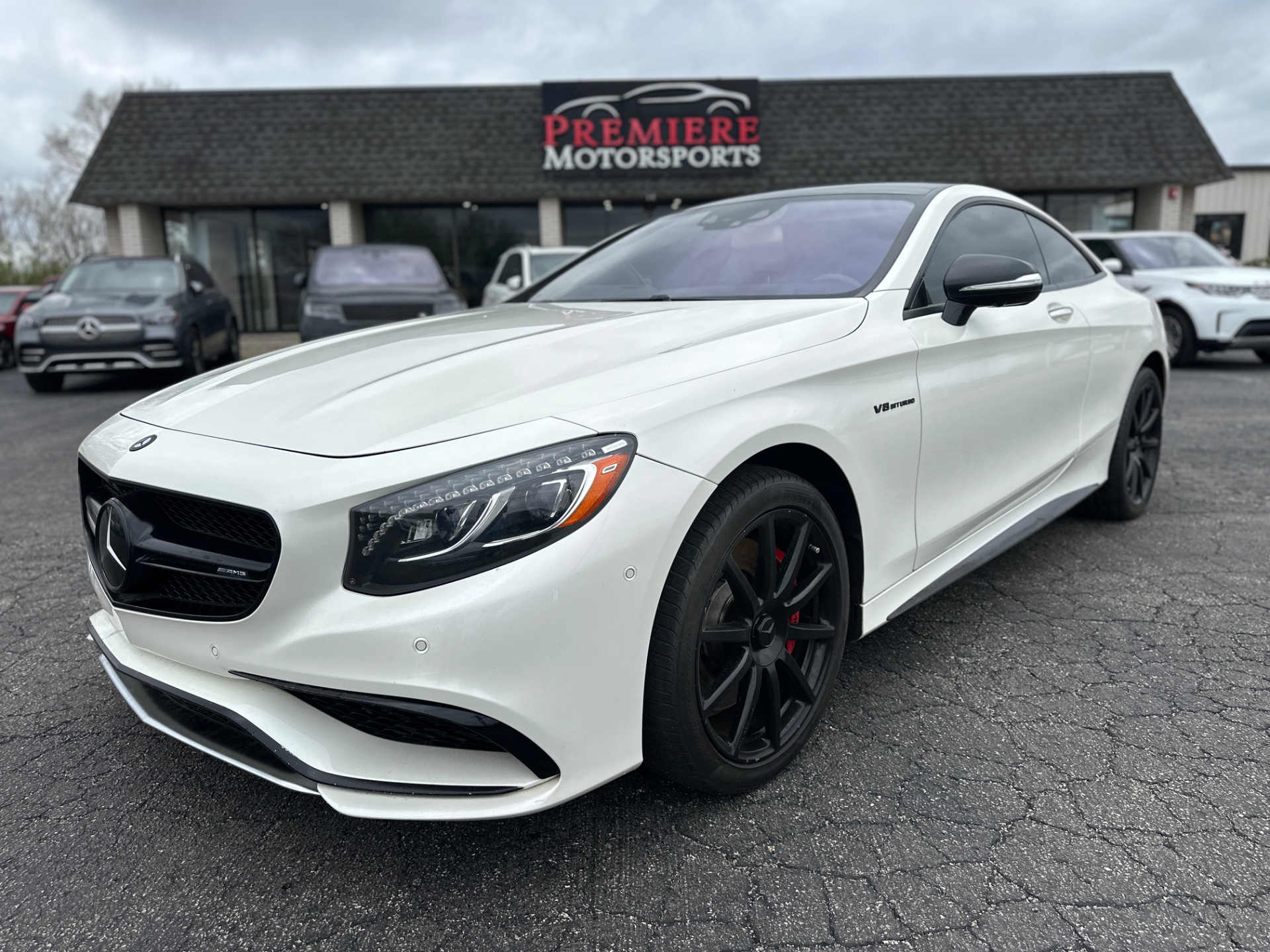 designo Diamond White Metallic 2016 Mercedes-Benz S-Class S 63 AMG Sedan All-Wheel Drive 7-Speed Automatic