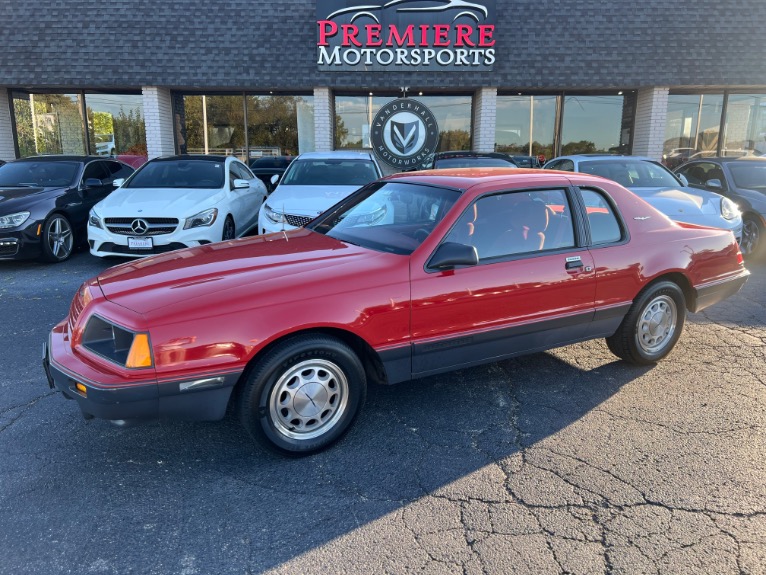 Used 1985 Ford Thunderbird Turbo For Sale (Sold) | Premiere