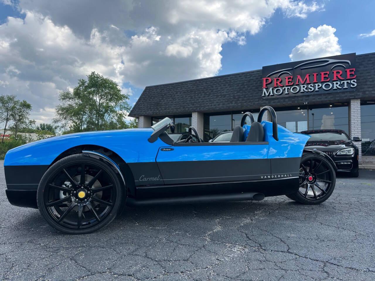 New 2024 Vanderhall Carmel Blackjack in Bosco Blue For Sale (Sold