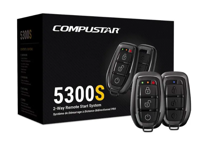 Compustar CS5300-S 2-way G17 remote start bundle