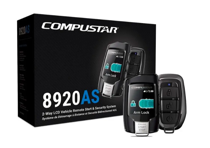 Compustar CS8920-AS remote start and alarm bundle