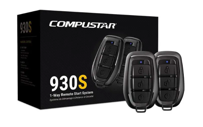 Compustar CS930-S 1-way remote start bundle