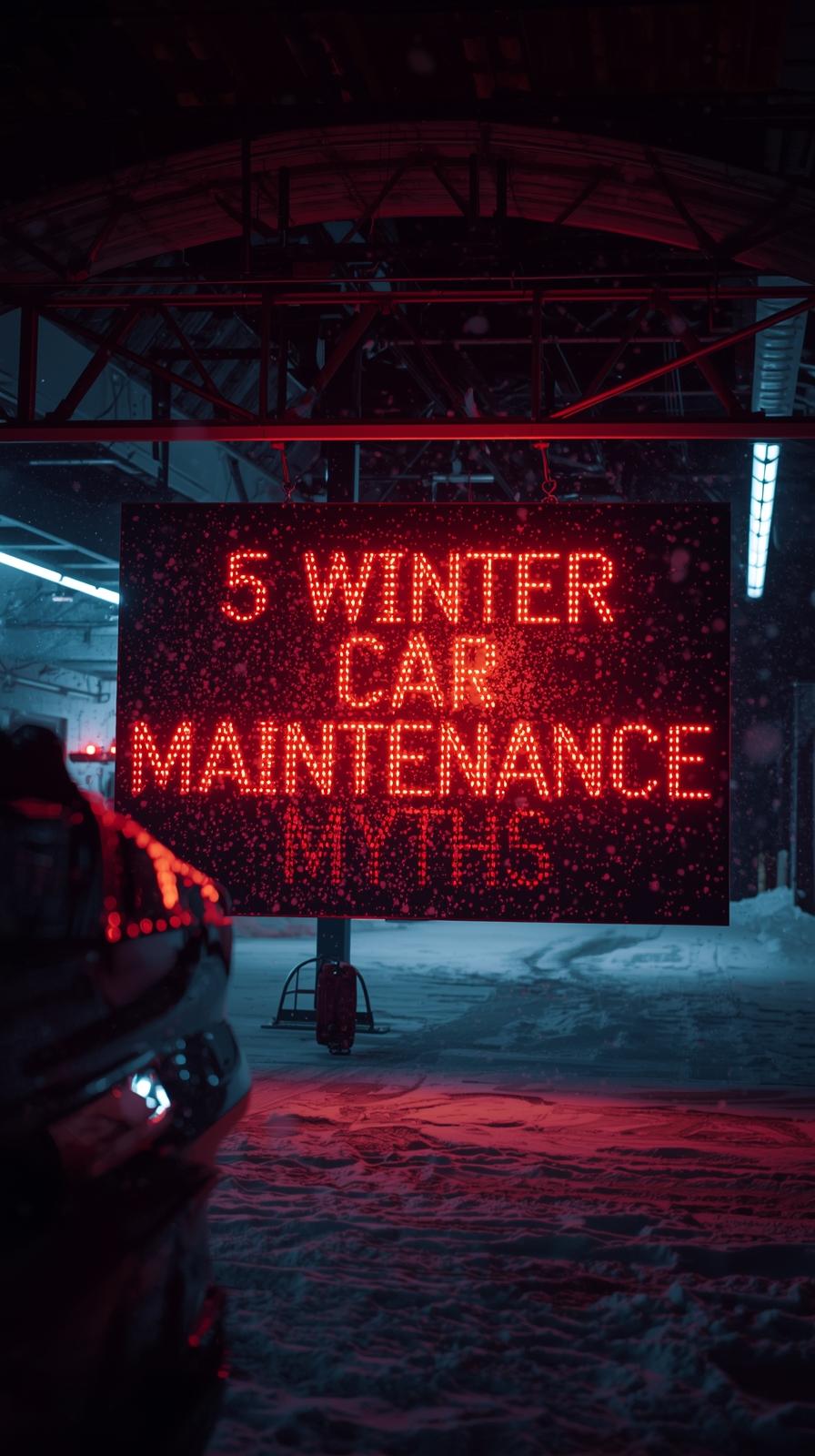 winter car maintenance myths