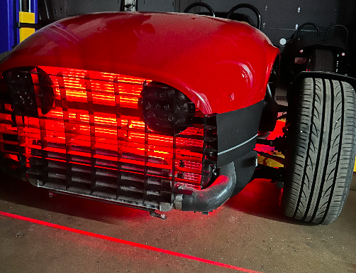 Vanderhall Headlight and Front LED Lighting