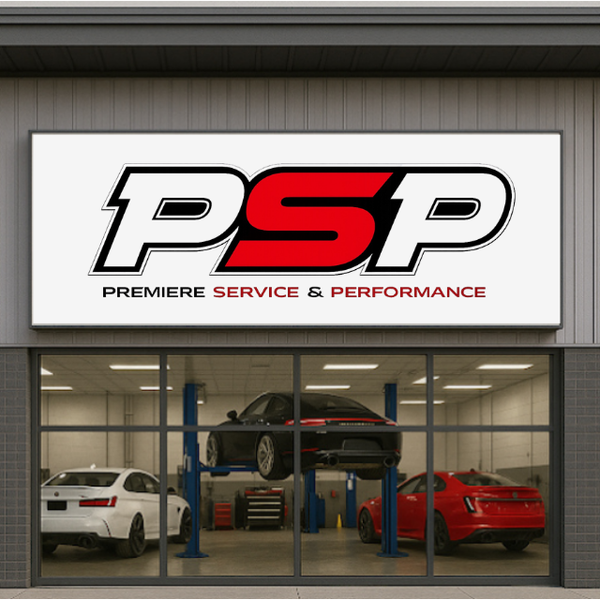Premiere Motorsports service bay — Plainfield IL