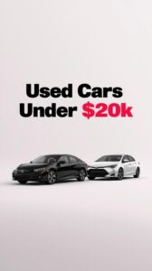 Used Cars Under $20K