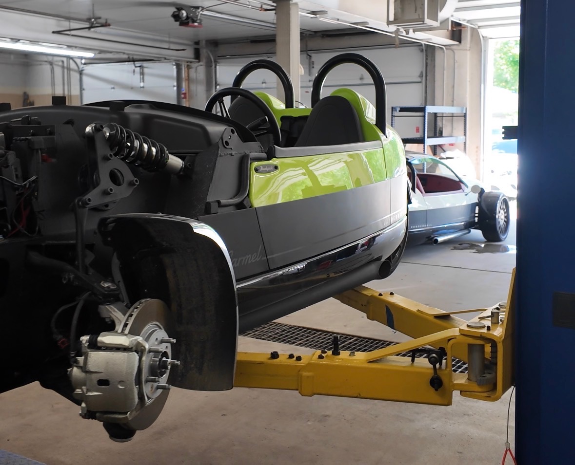 Vanderhall in the Premiere Service & Performance service bay